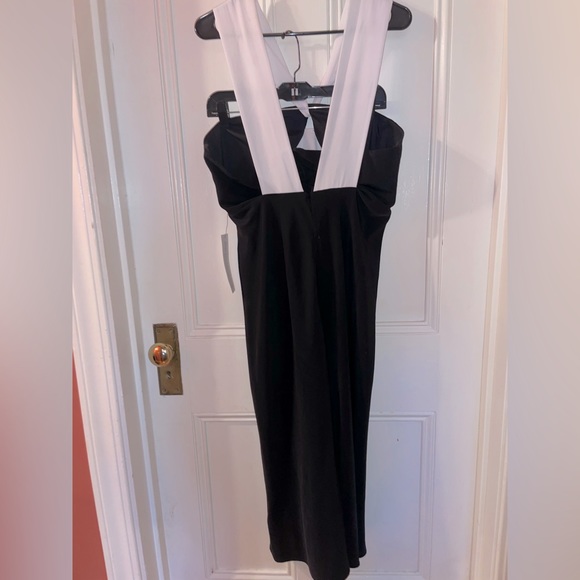 NWT Topshop cocktail dress in black and white! - Picture 5 of 8
